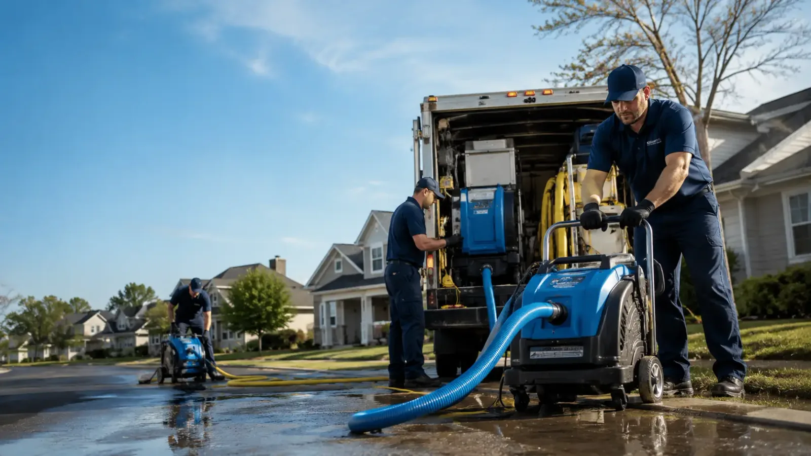 Flood Damage Cleanup in Maybeury, WV